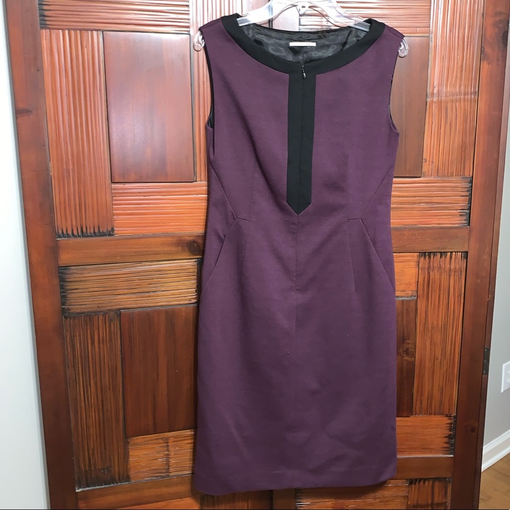 Sheath dress with pockets